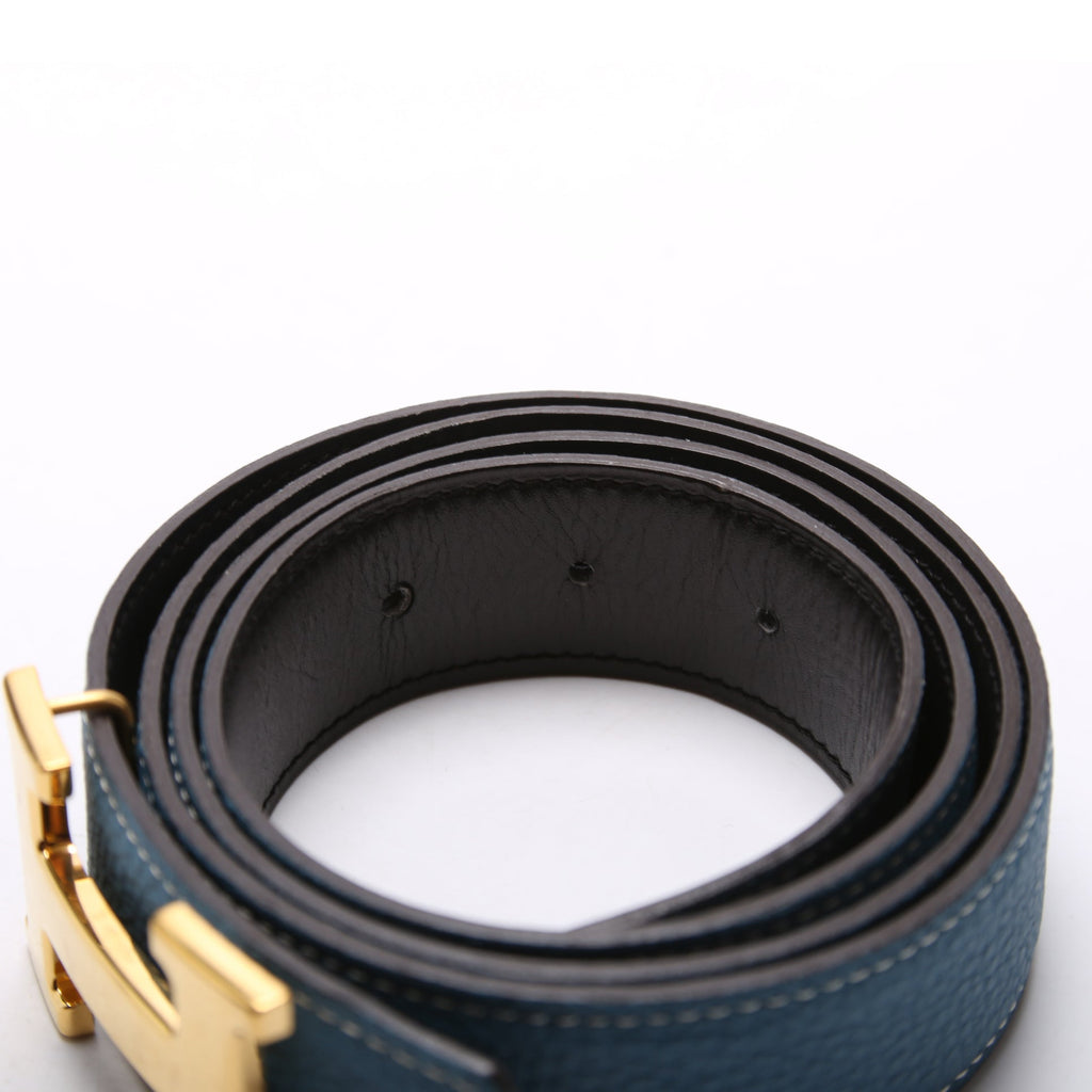 H Reversible Belt Size 100/40 Blue/Black