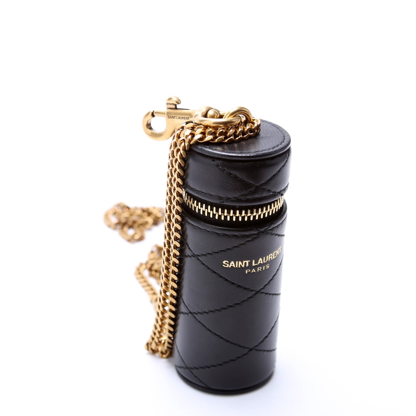 Lipstick Case Quilted Black