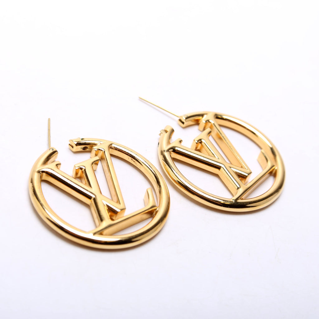 Louise Hoop Earrings Gold