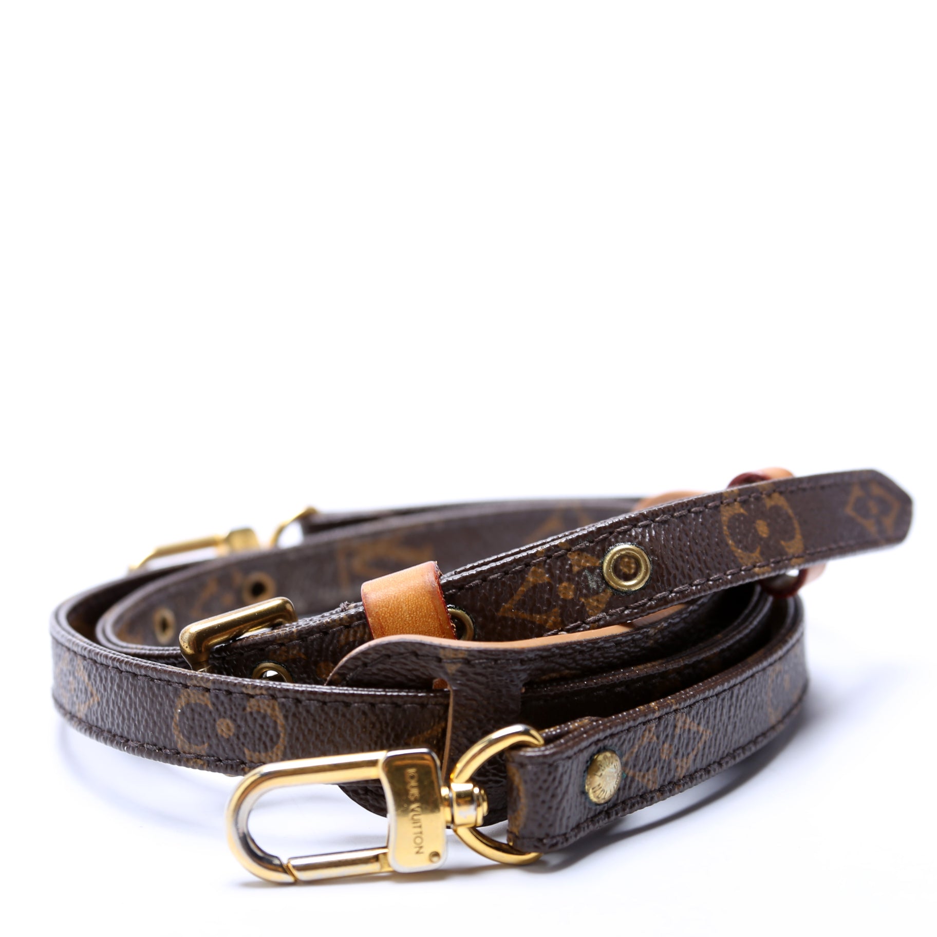 16MM Adjustable Shoulder Monogram Canvas Strap
