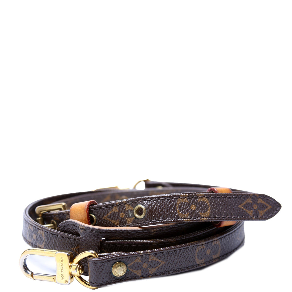 16MM Adjustable Shoulder Monogram Canvas Strap