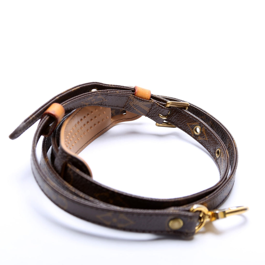 16MM Adjustable Shoulder Monogram Canvas Strap