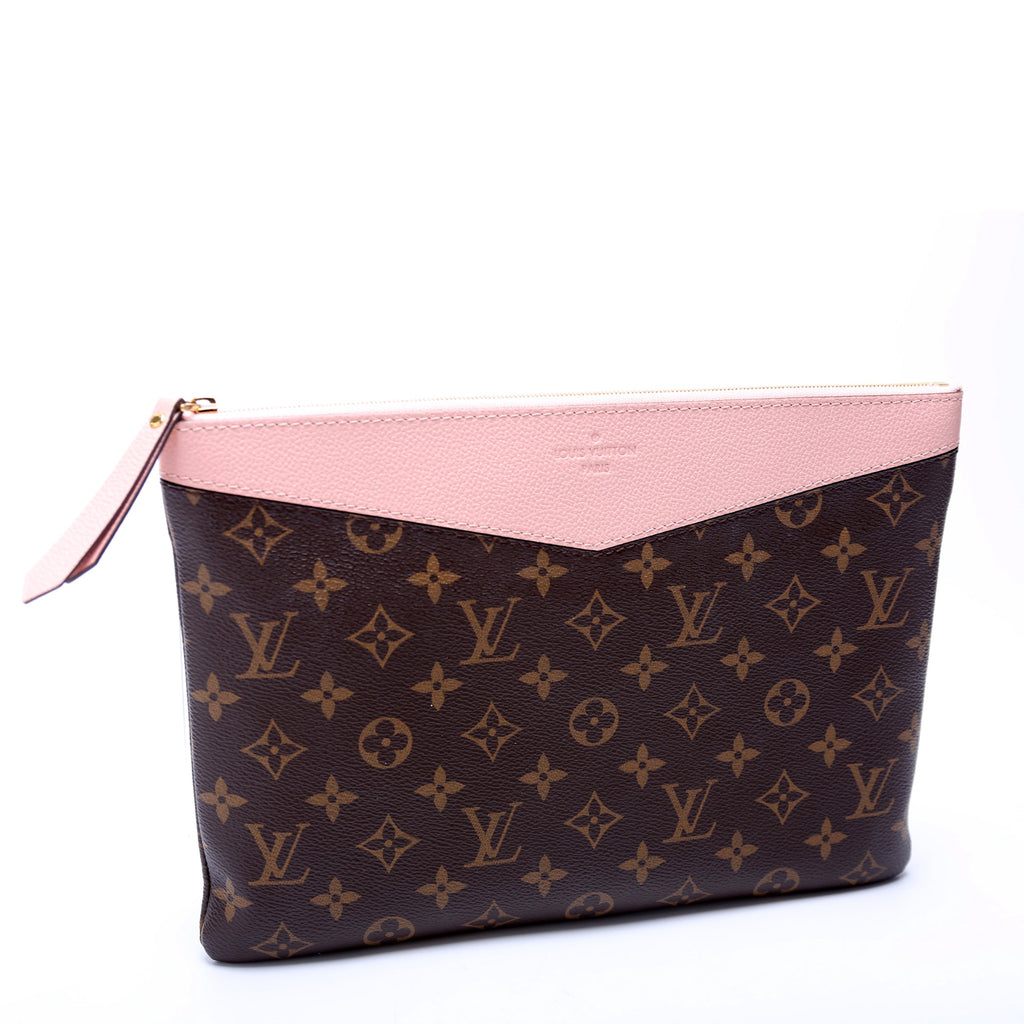 Daily Pouch Monogram Pink