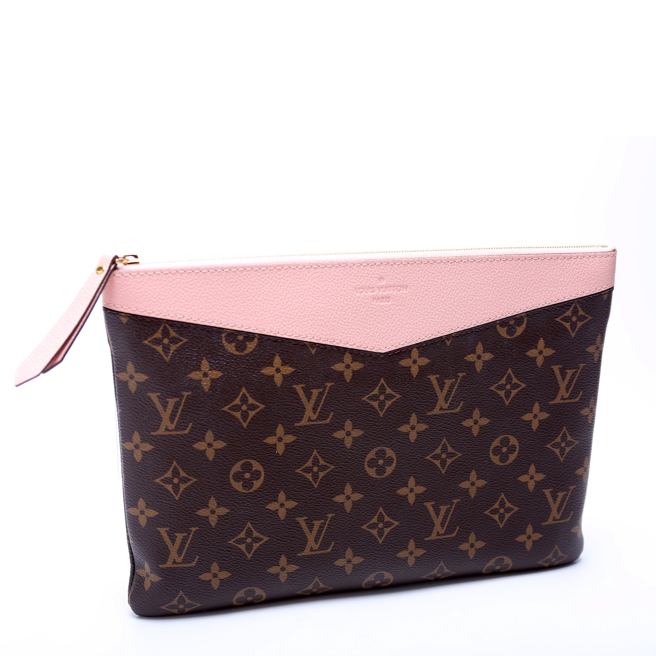 Daily Pouch Monogram Pink