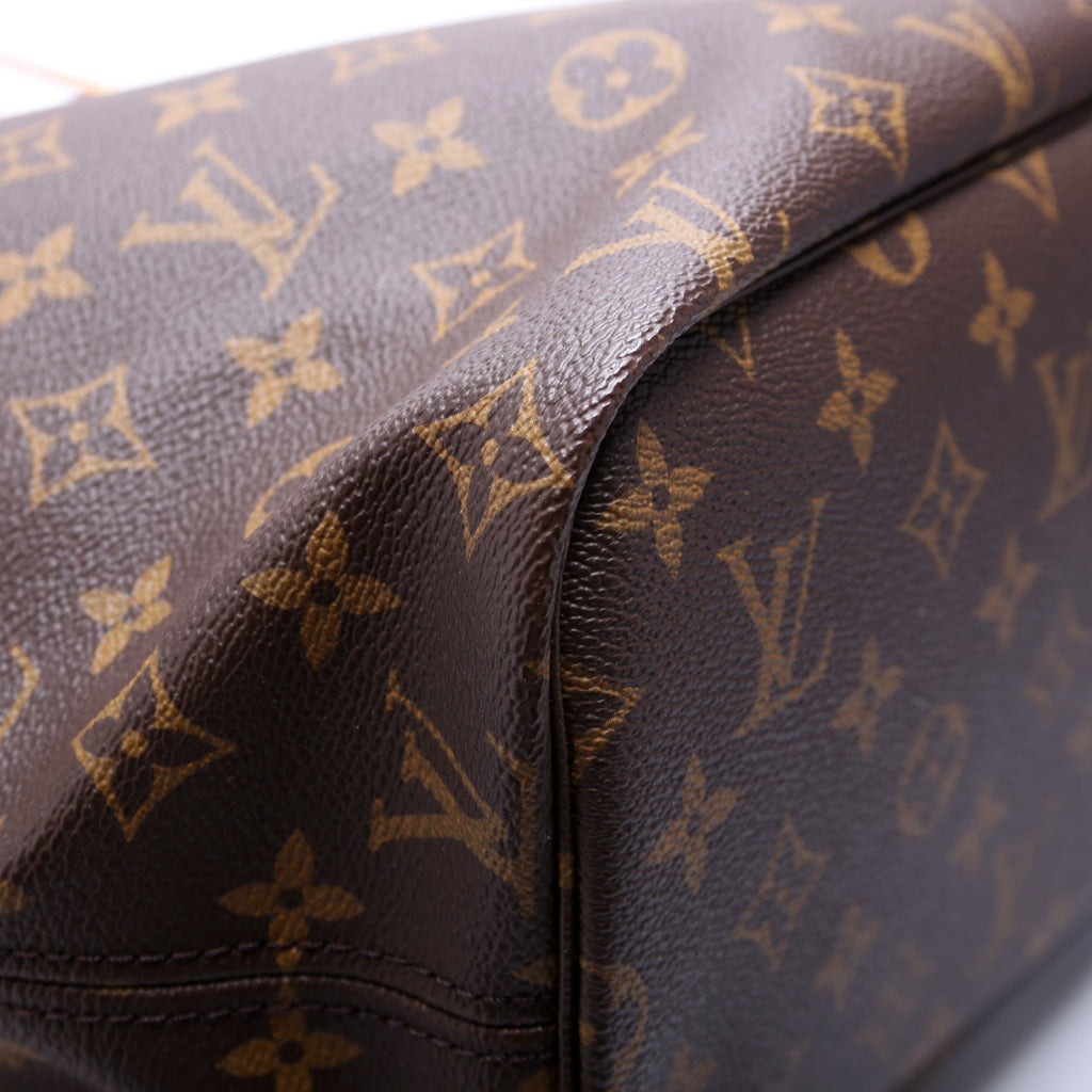 Neverfull With Wallet MM Monogram Pink