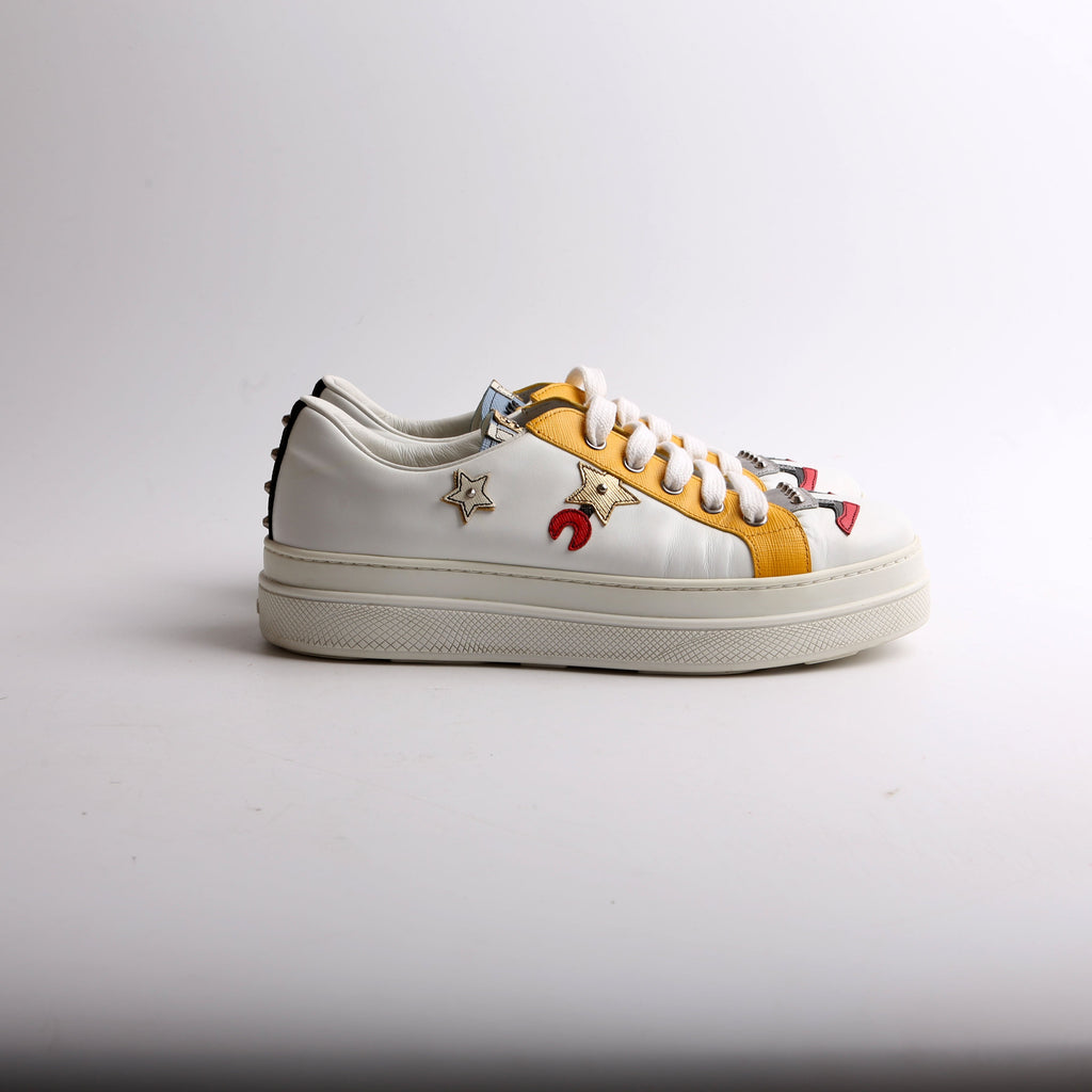 Aplique Low Top Sneakers Size 40