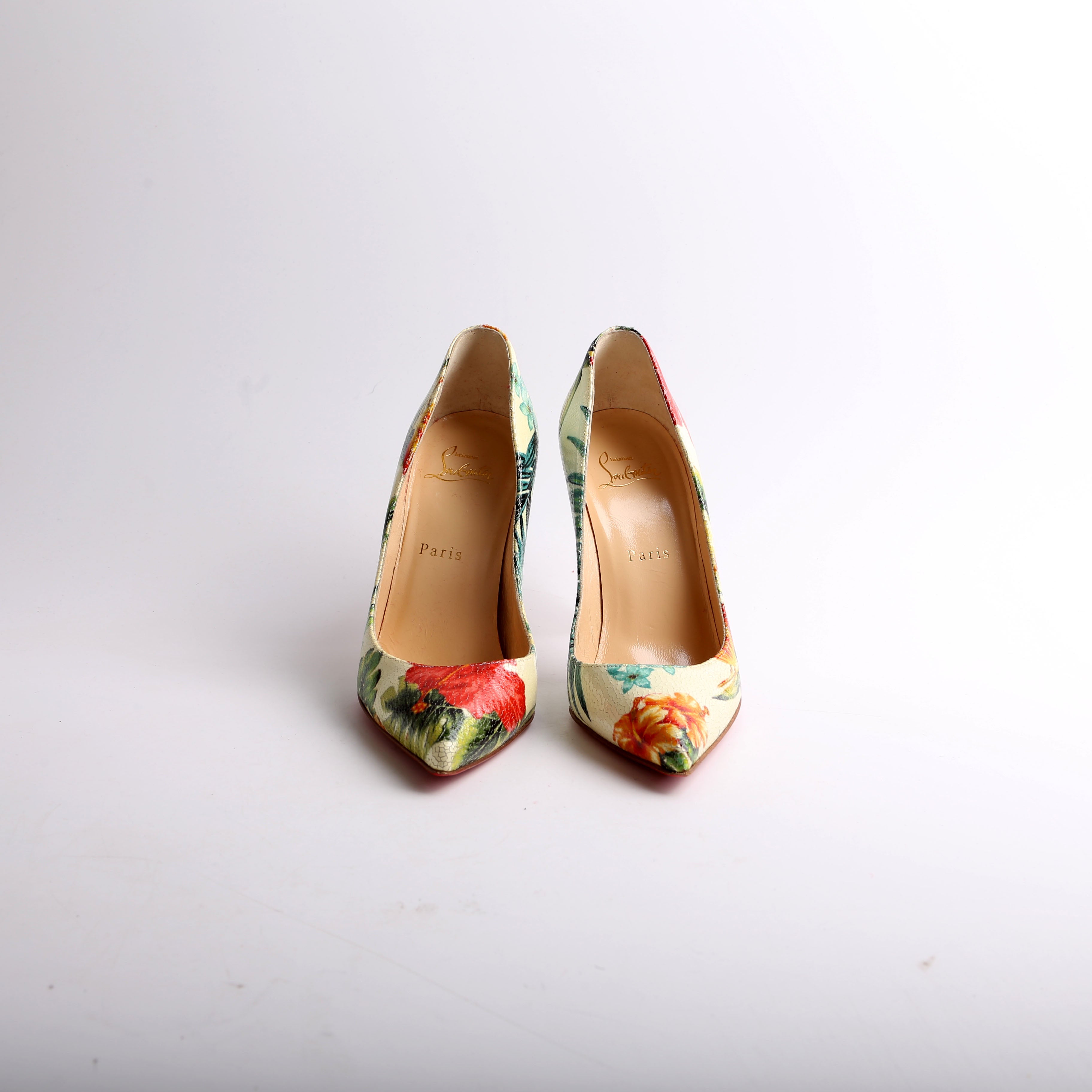 Crackled Hawaiian Pigalle Follies 100 Size 37.5