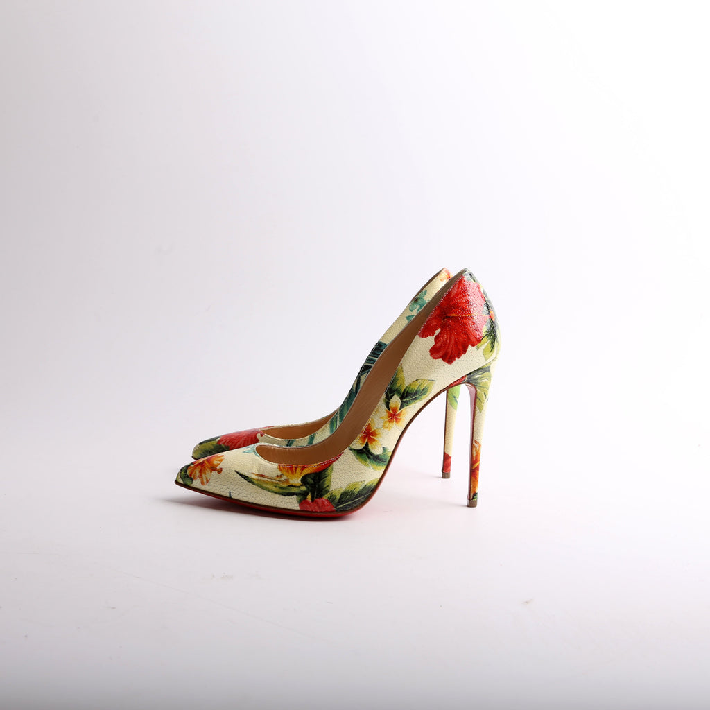 Crackled Hawaiian Pigalle Follies 100 Size 37.5