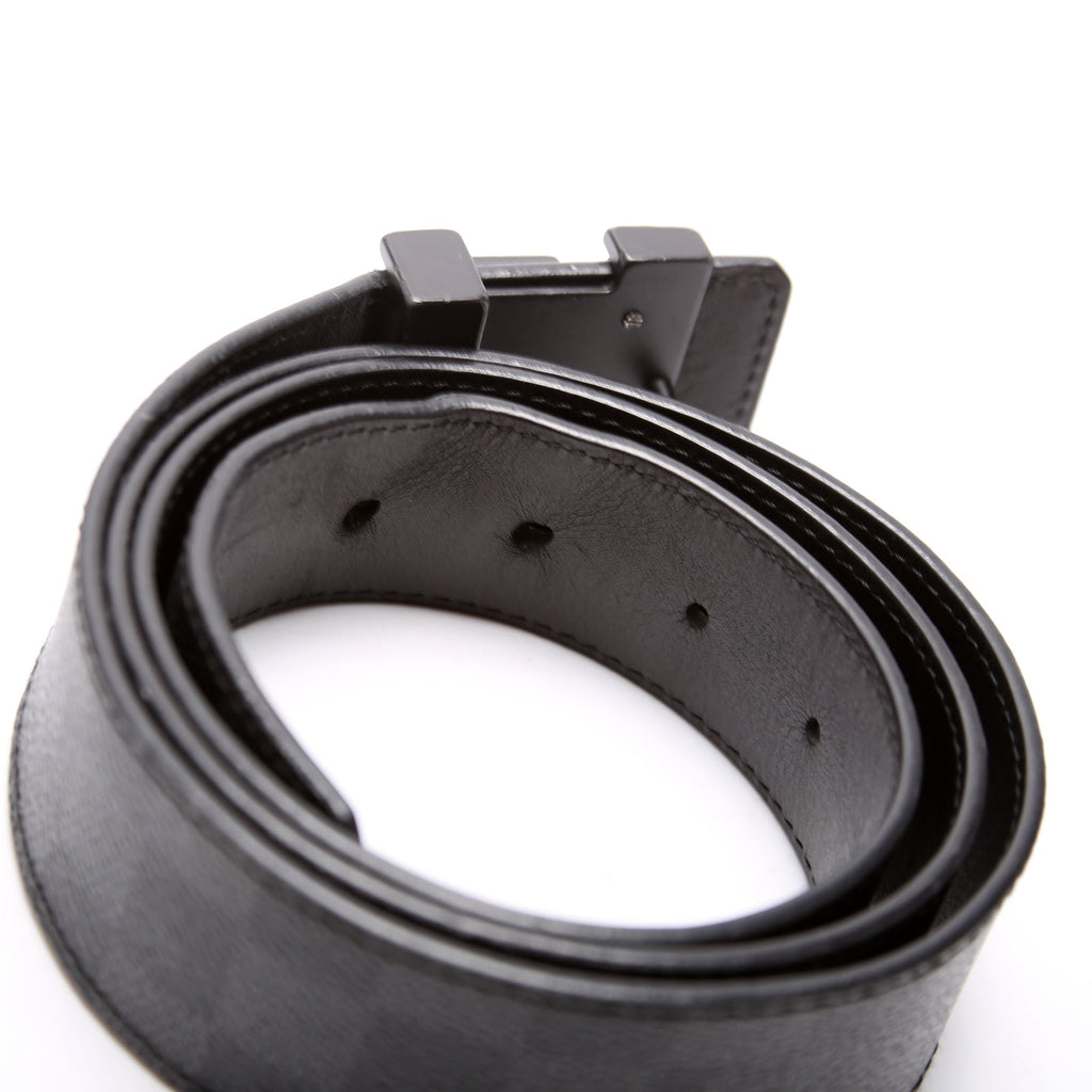 LV Initiales 40MM Graphite Belt Size 100/40