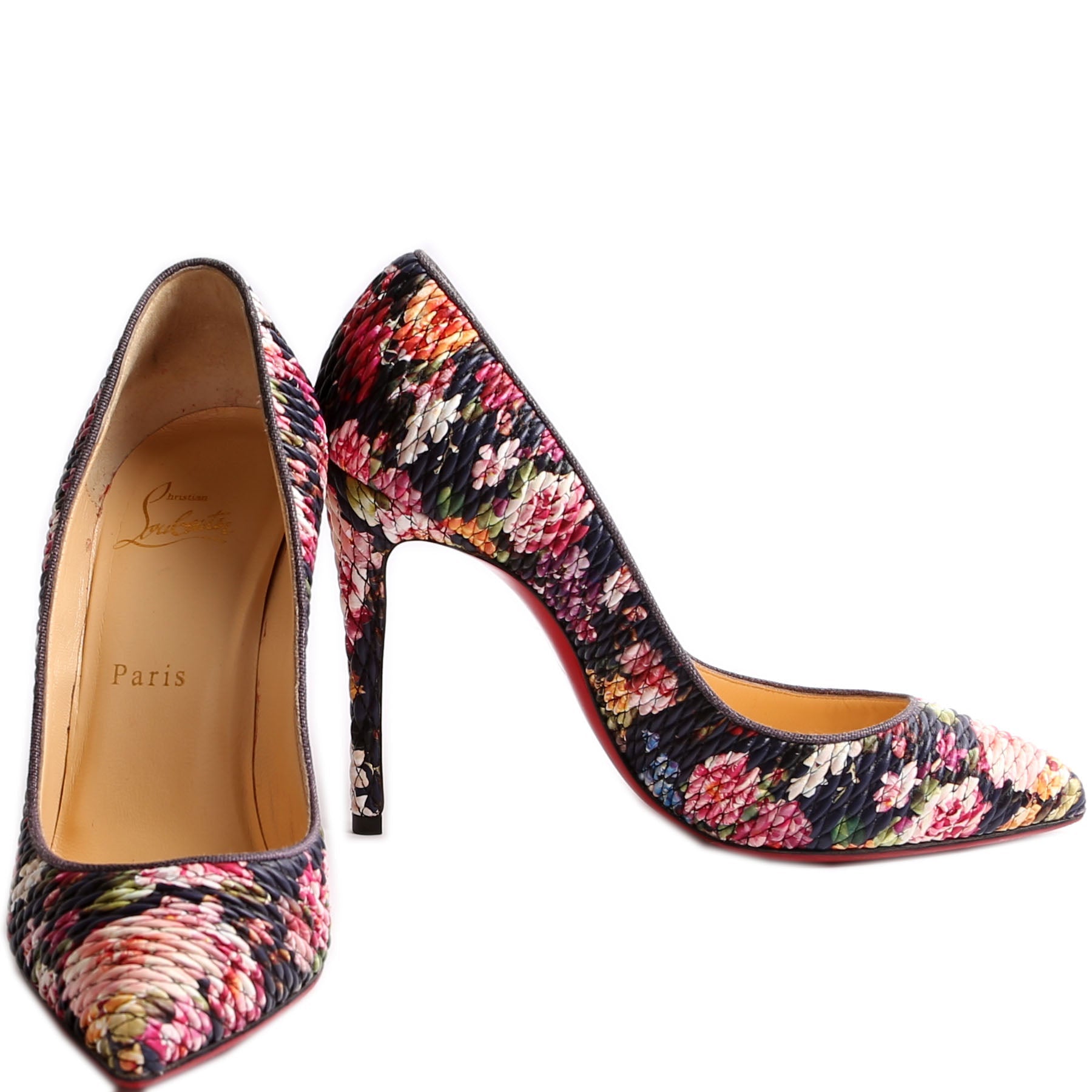 Pigalle Follies Floral Tissu 120 Pumps Size 38