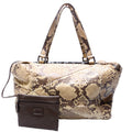 Python Satchel Snakeskin