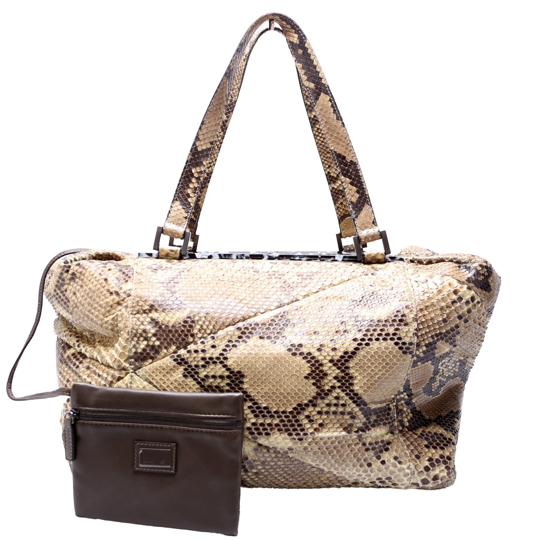 Python Satchel Snakeskin