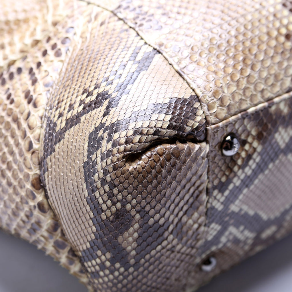 Python Satchel Snakeskin