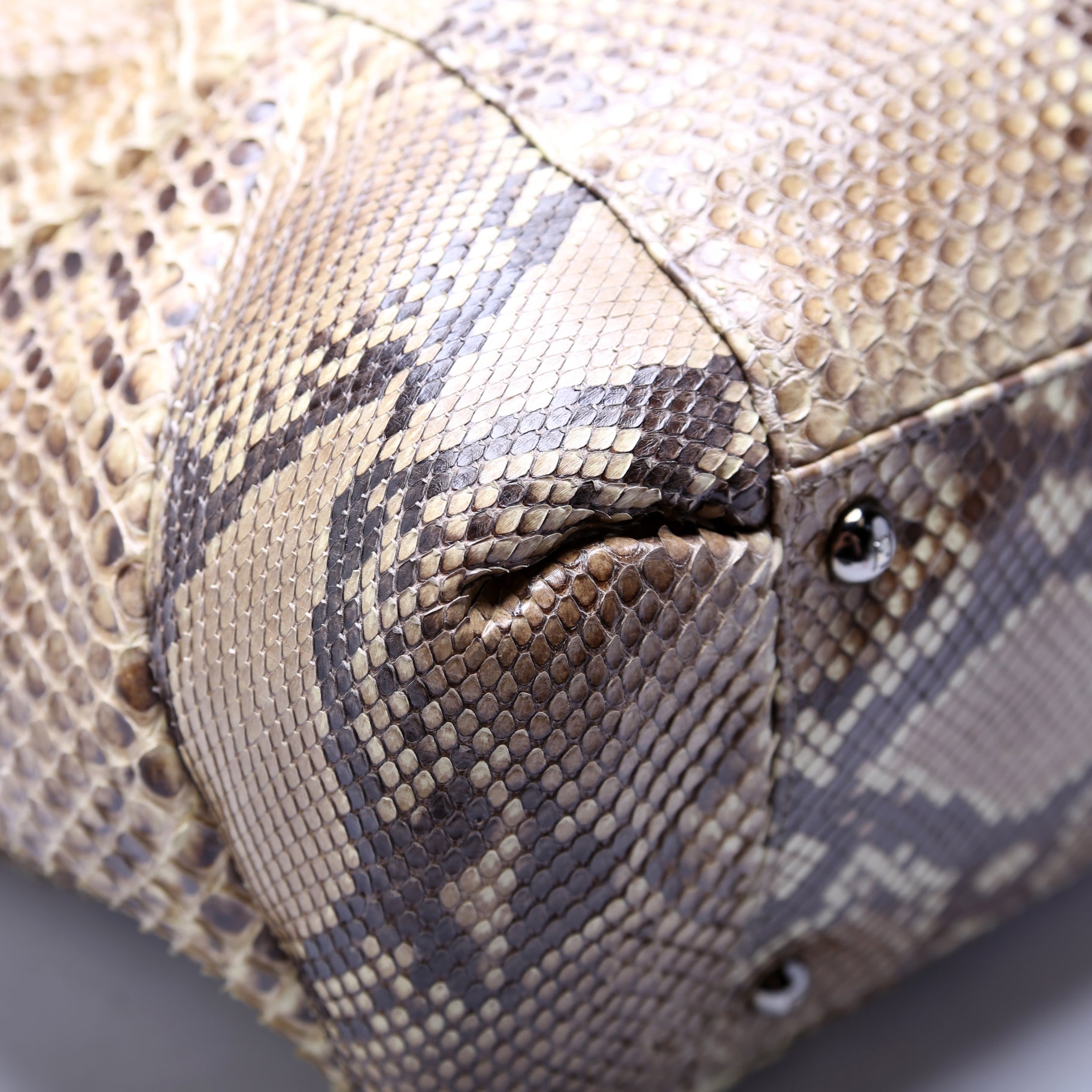 Python Satchel Snakeskin