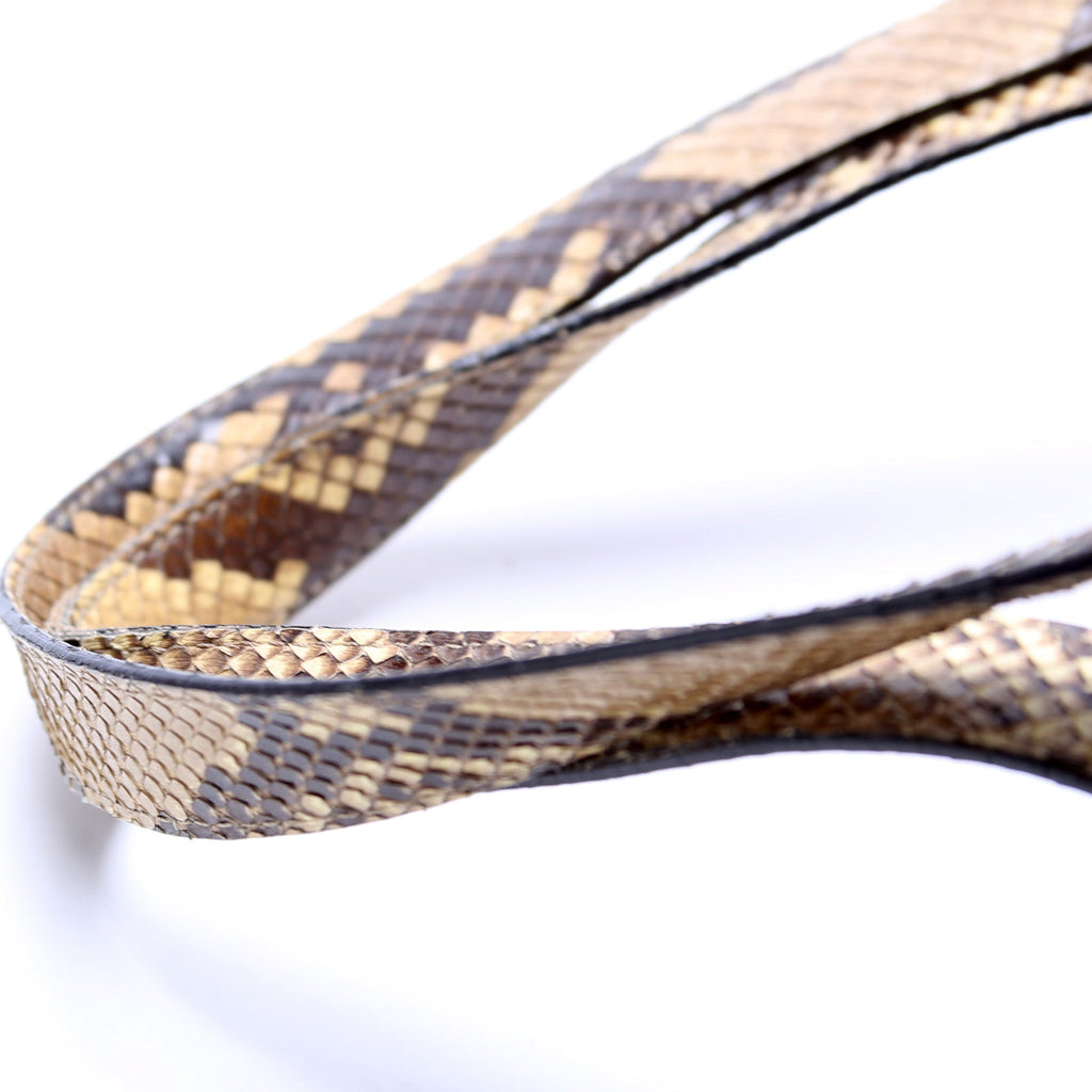 Python Satchel Snakeskin