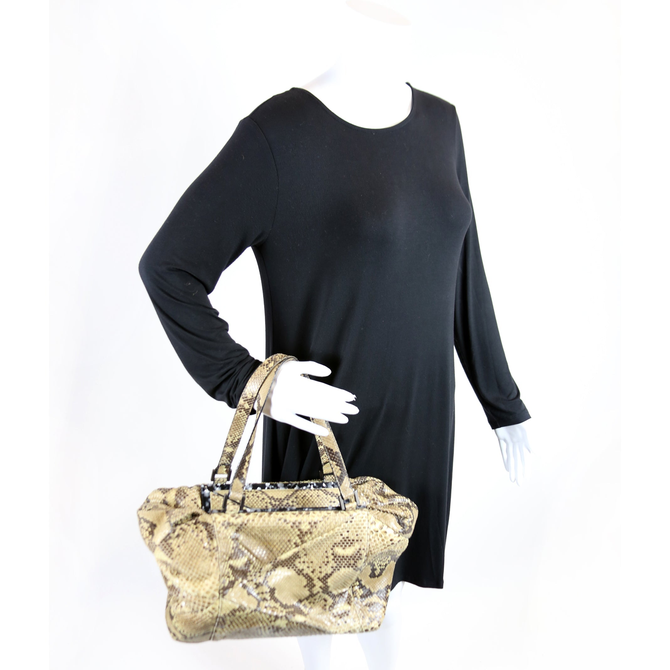 Python Satchel Snakeskin