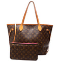 Neverfull W/Wallet MM Monogram Pink