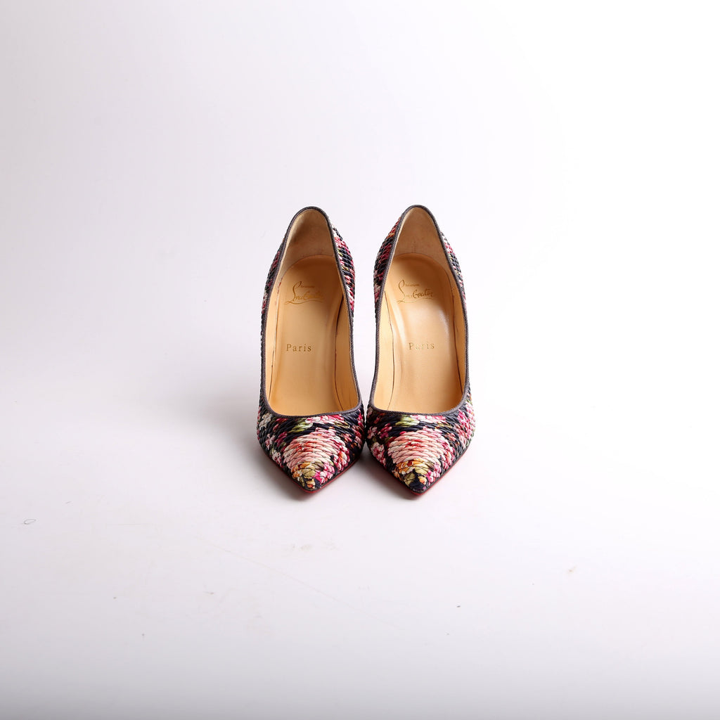 Pigalle Follies Floral Tissu 120 Pumps Size 38