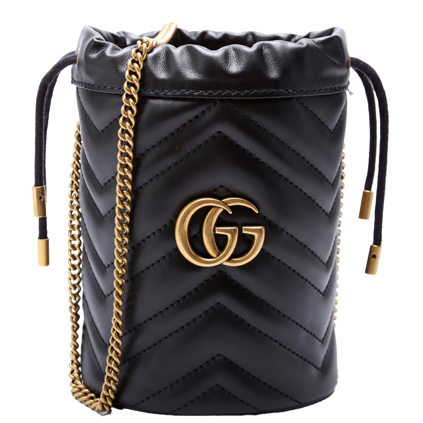 575163 Marmont Mini Bucket Black