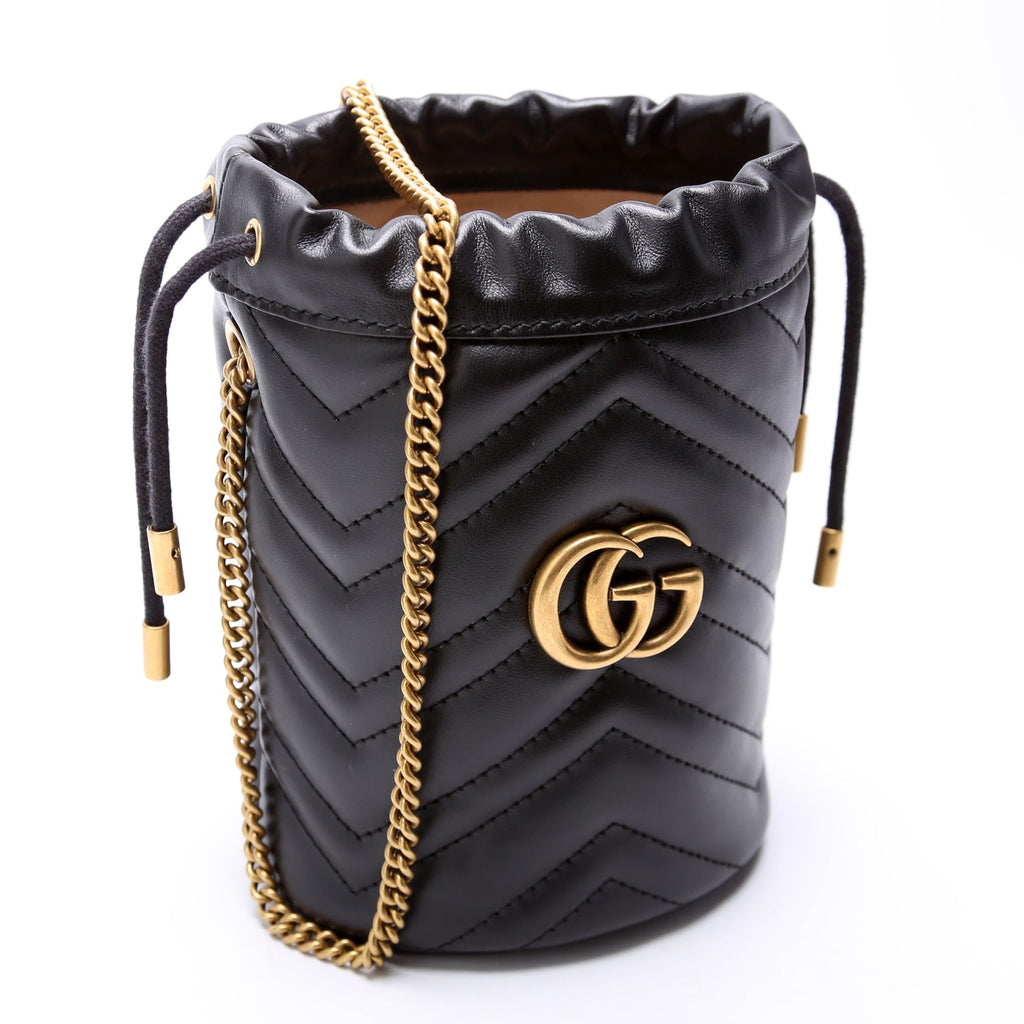 575163 Marmont Mini Bucket Black