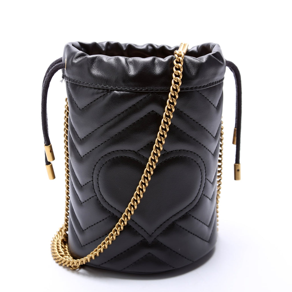 575163 Marmont Mini Bucket Black