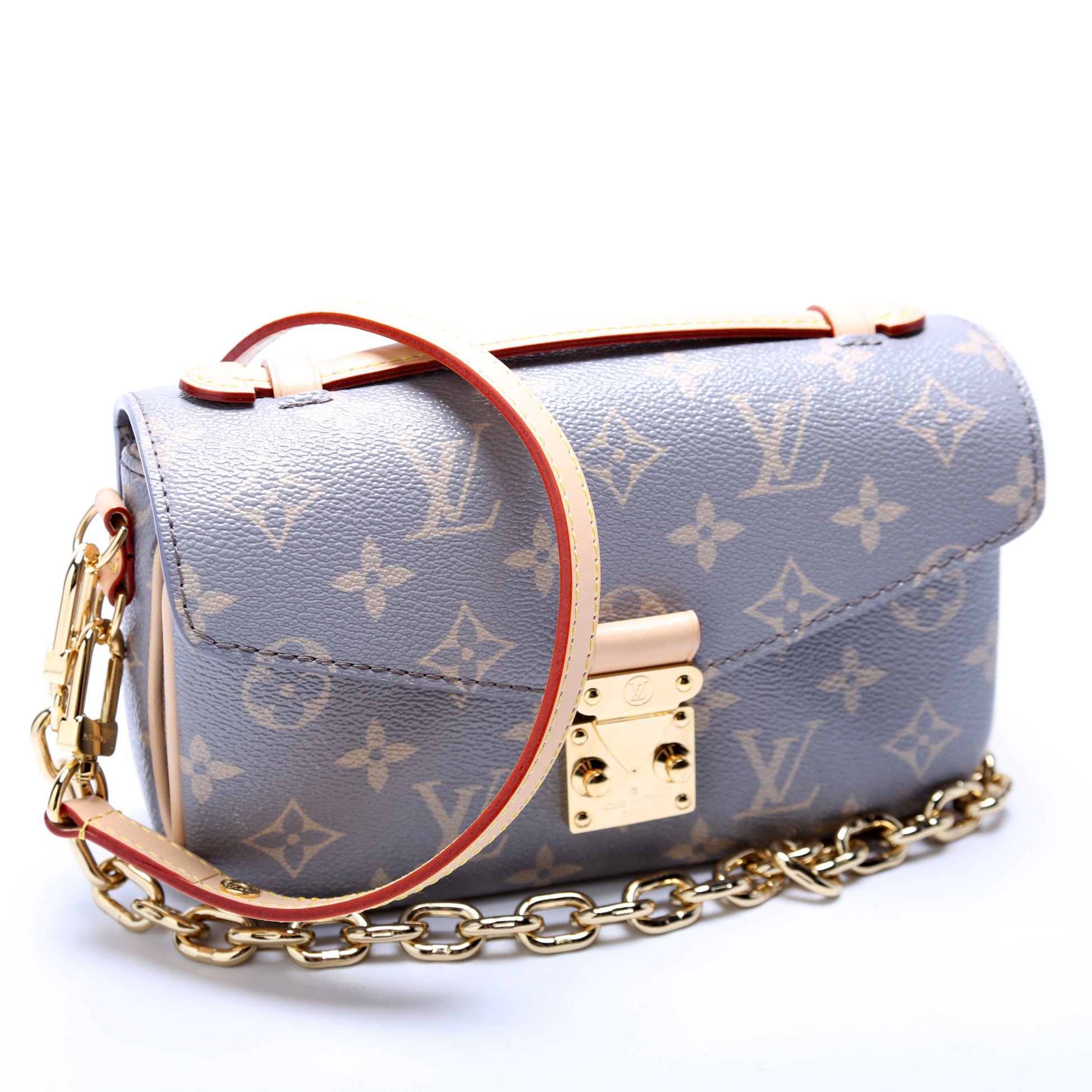 Pochette Metis East West Gray Monogram