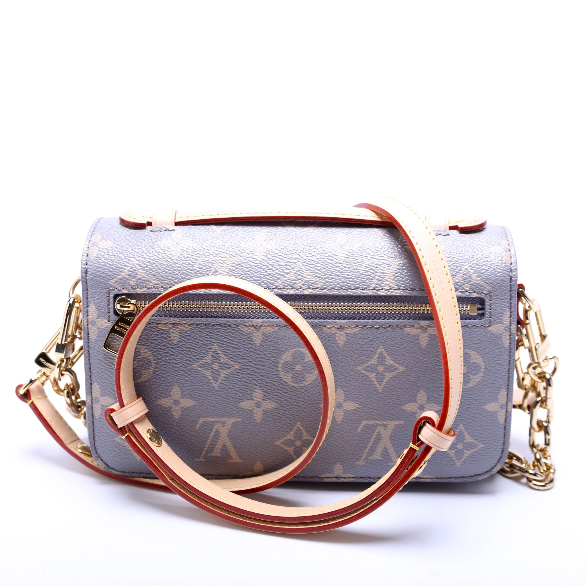 Pochette Metis East West Gray Monogram