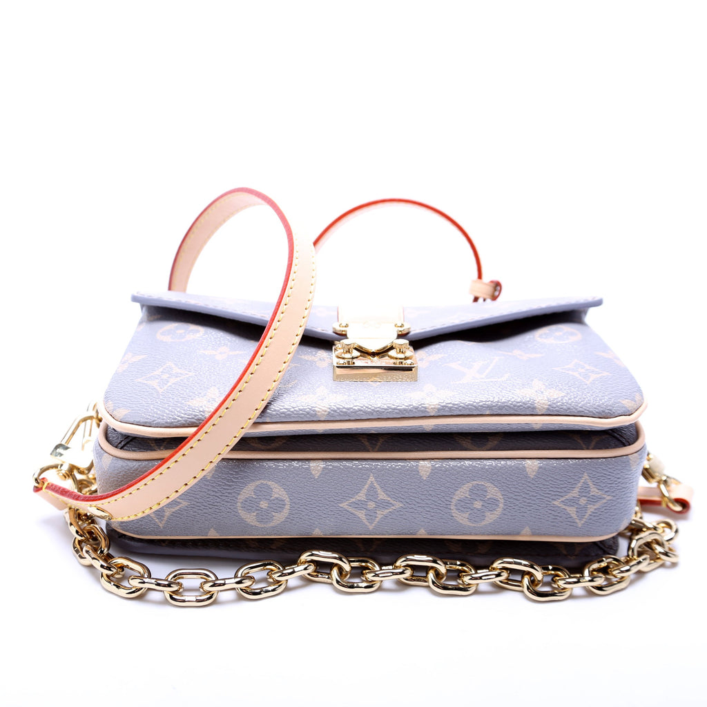 Pochette Metis East West Gray Monogram
