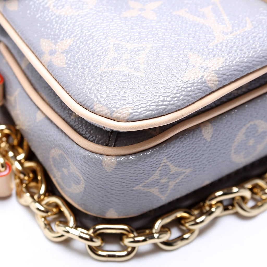 Pochette Metis East West Gray Monogram