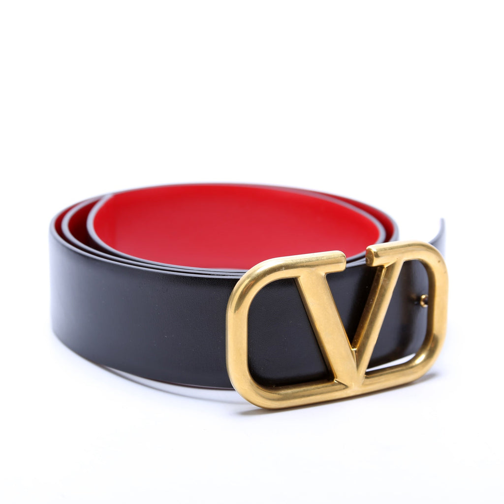 Vlogo Signature 40MM Reversible Belt Size 90/36 Black