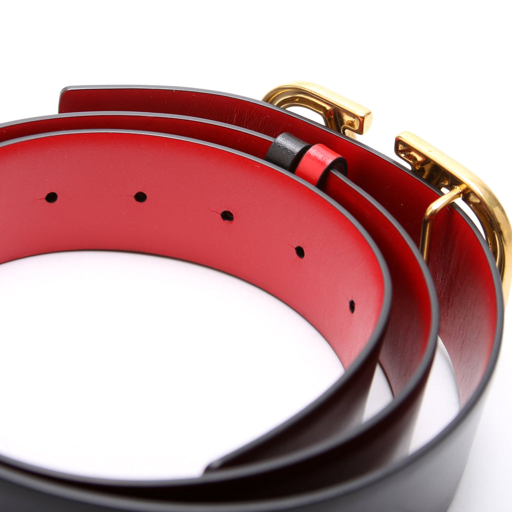 Vlogo Signature 40MM Reversible Belt Size 90/36 Black