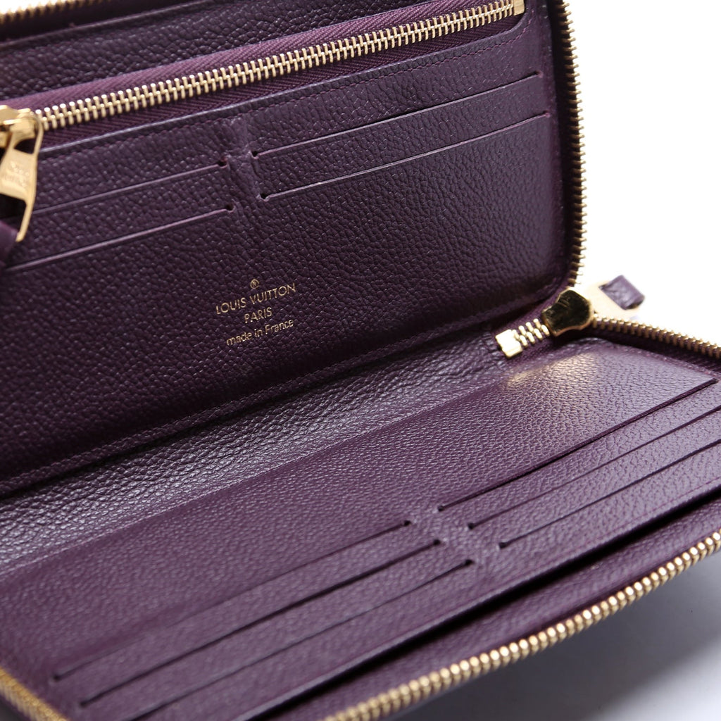 Secret Zippy Wallet Empreinte Purple