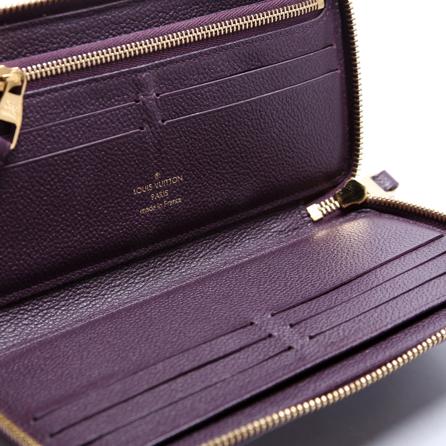 Secret Zippy Wallet Empreinte Purple