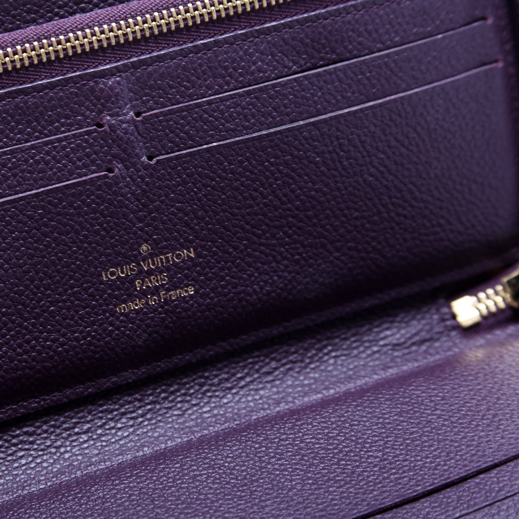 Secret Zippy Wallet Empreinte Purple