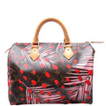 Speedy 30 Jungle Dots Monogram Pink