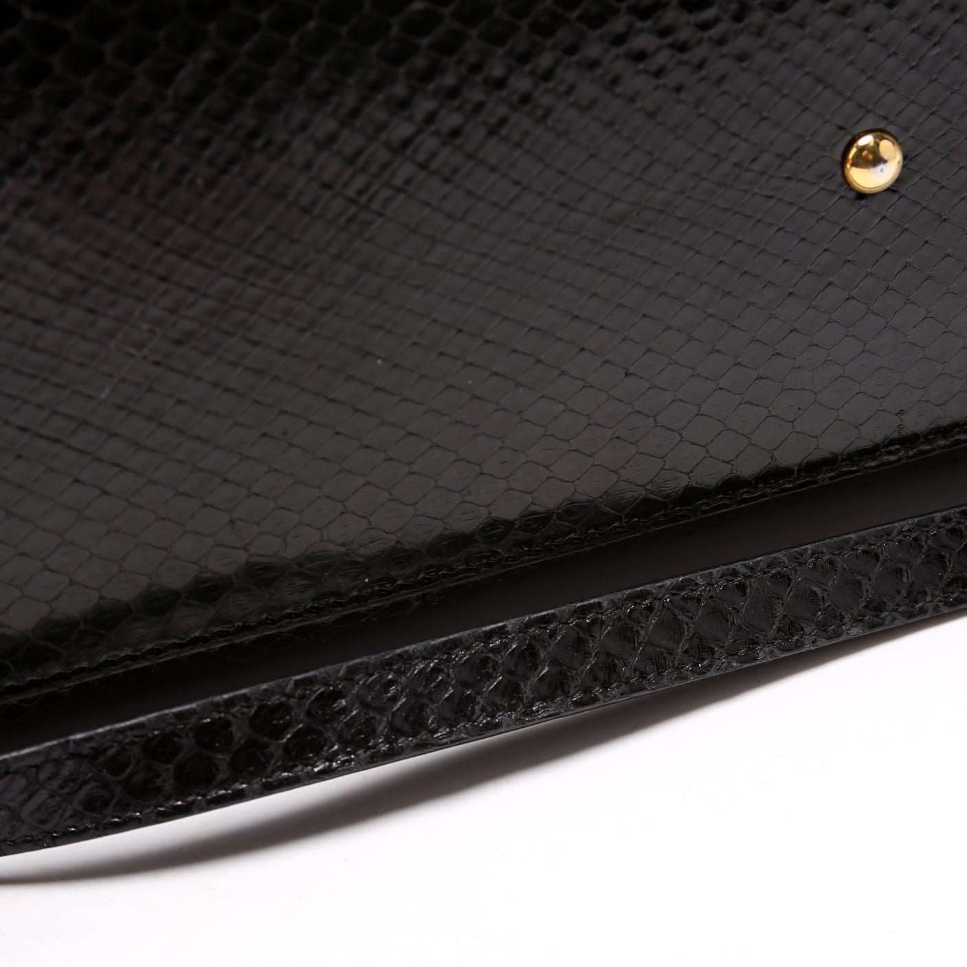 655658 Diana Python Medium Tote Black