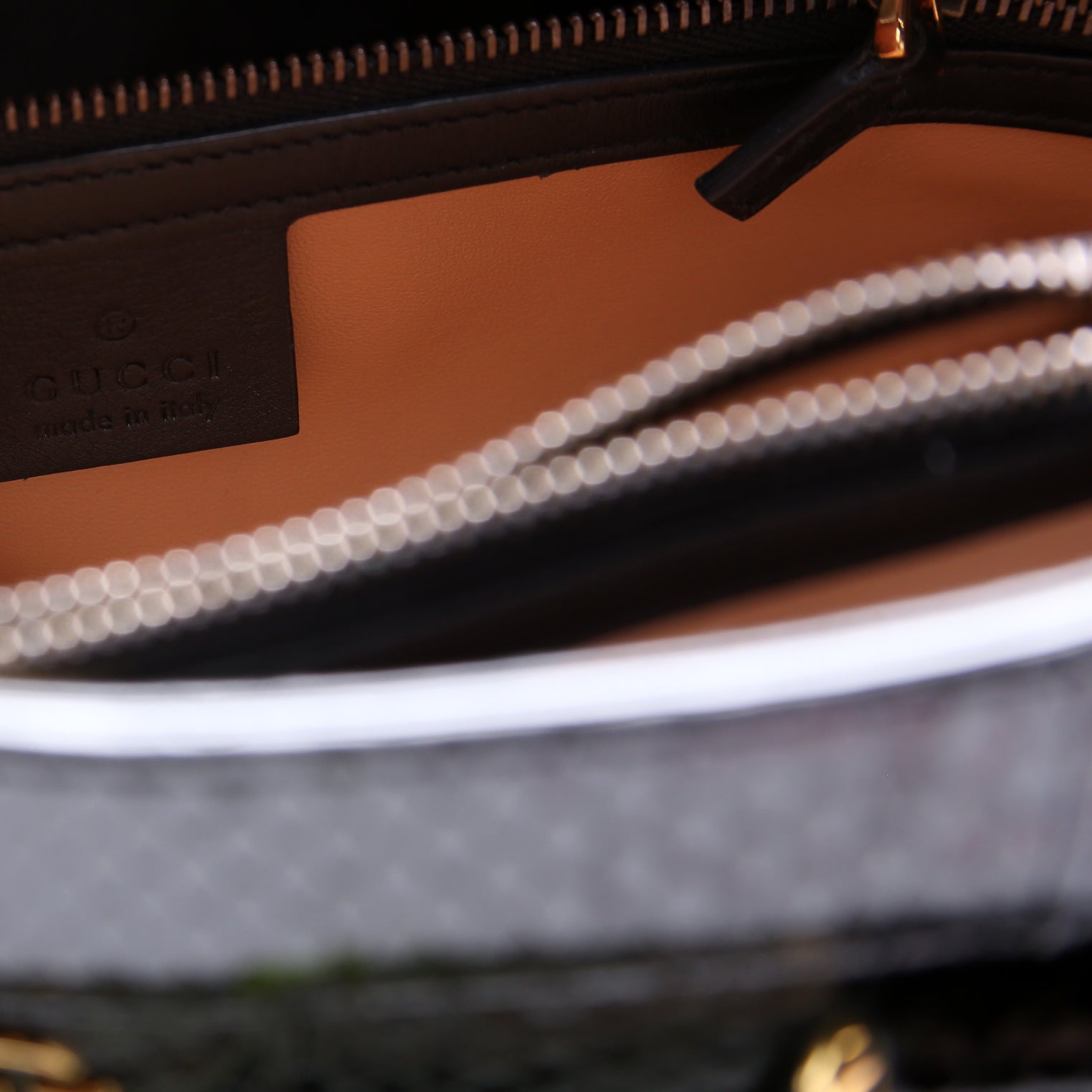 655658 Diana Python Medium Tote Black