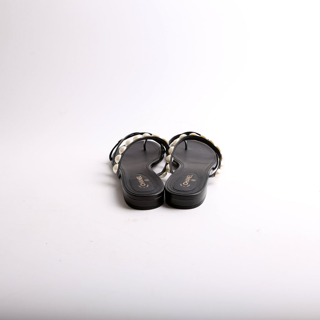CC Pearl Flat Sandals Size 39.5