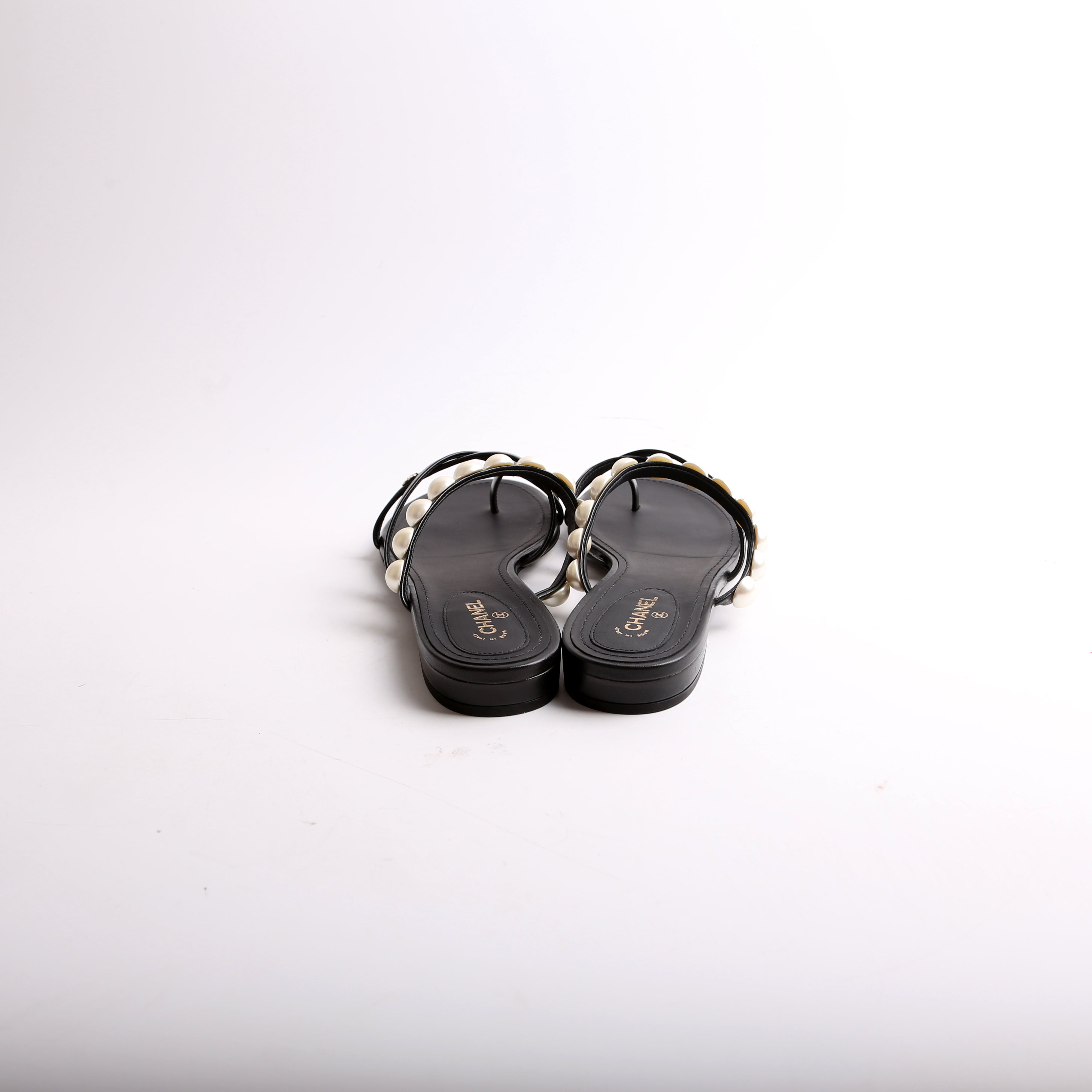 CC Pearl Flat Sandals Size 39.5