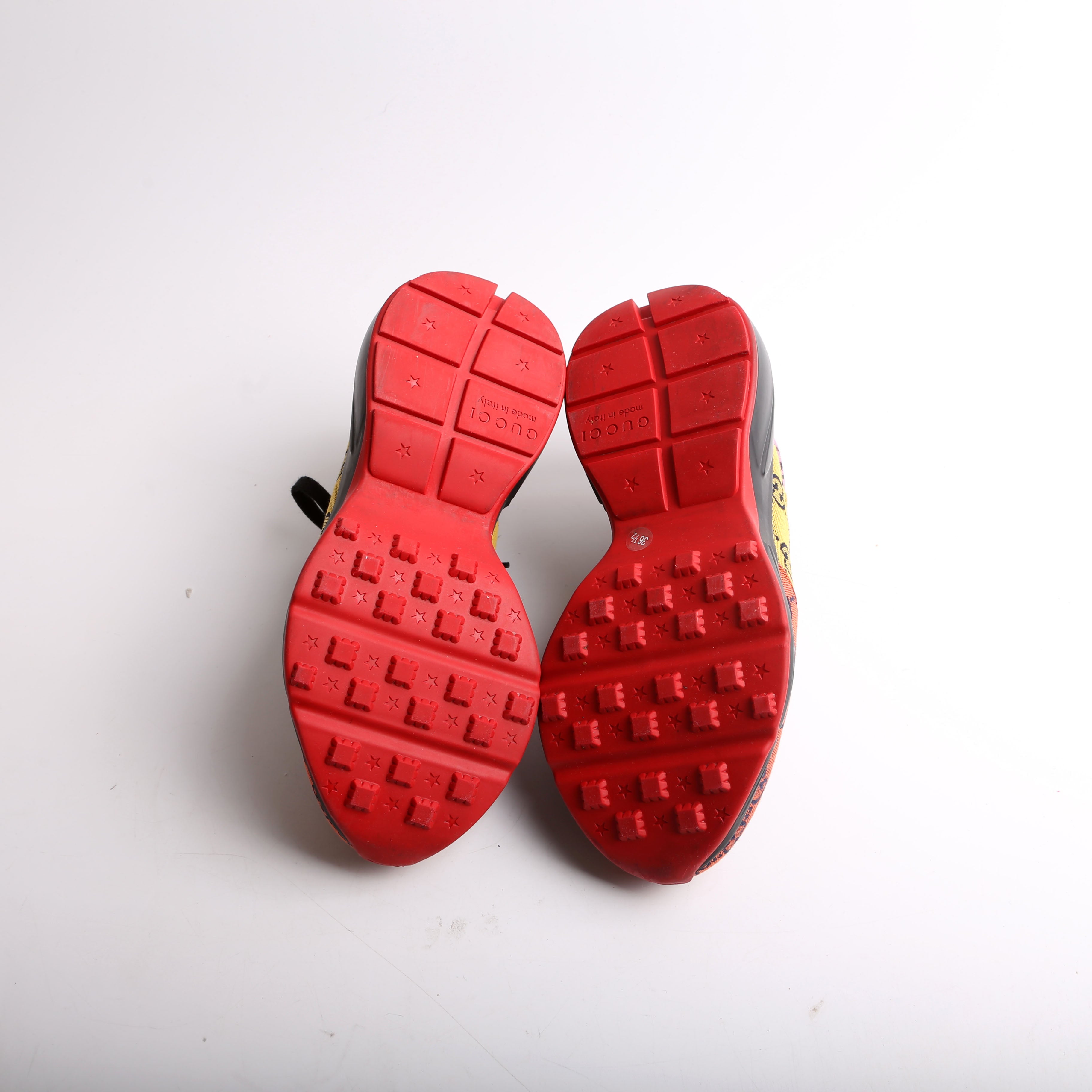 Rhyton Mixed GG Sneakers Size 36