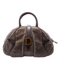 Double Saddle Bowler Aged Leather