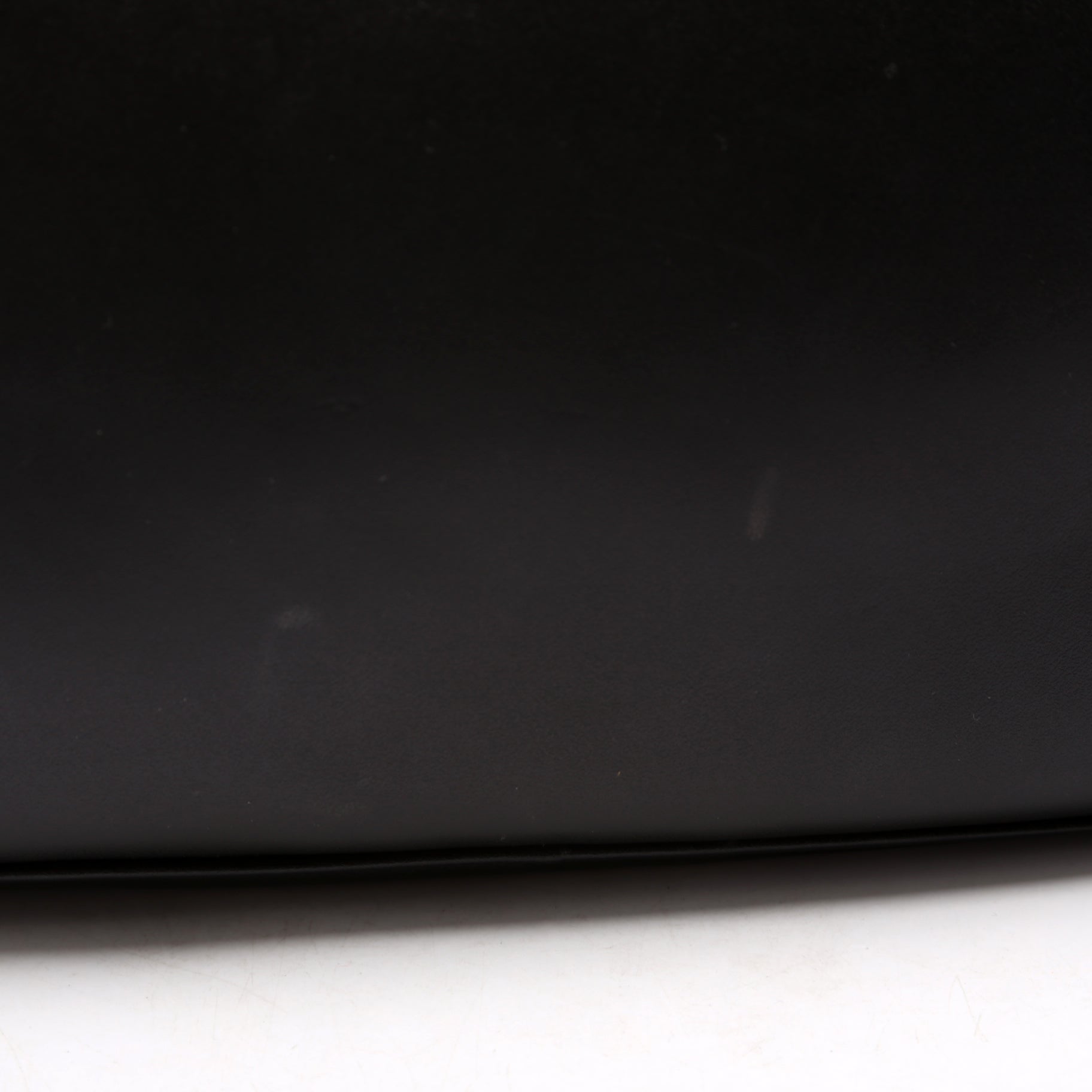 Wing Calfskin Shopping Tote Black
