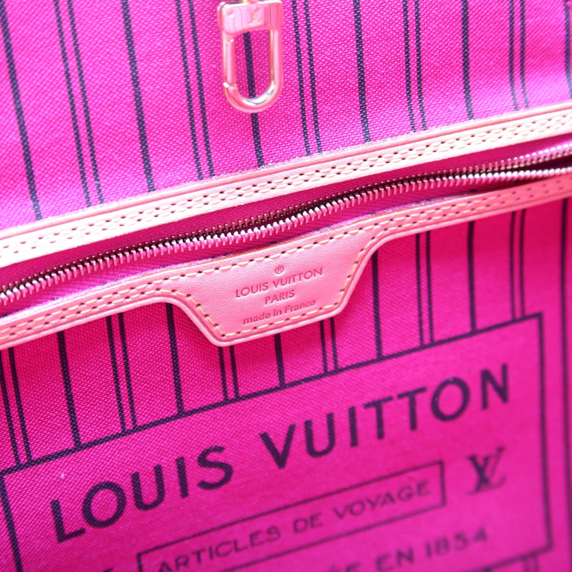 Neverfull with Wallet MM Monogram