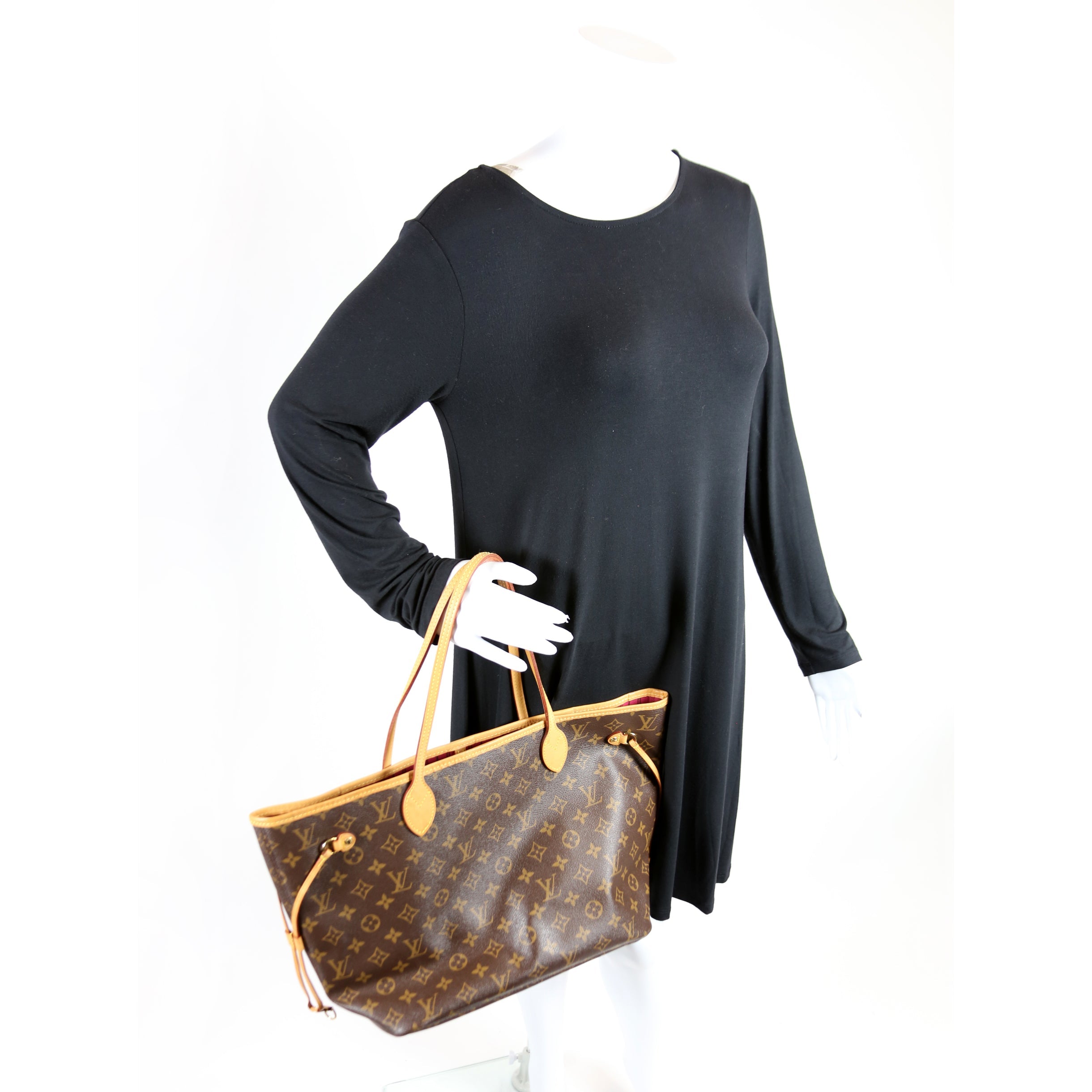 Neverfull with Wallet MM Monogram