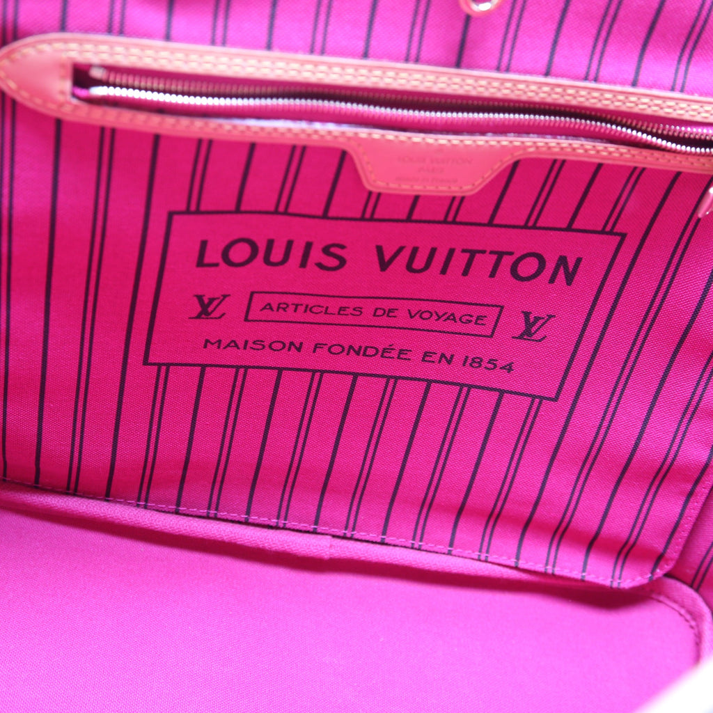 Neverfull W/Wallet MM Monogram Pink