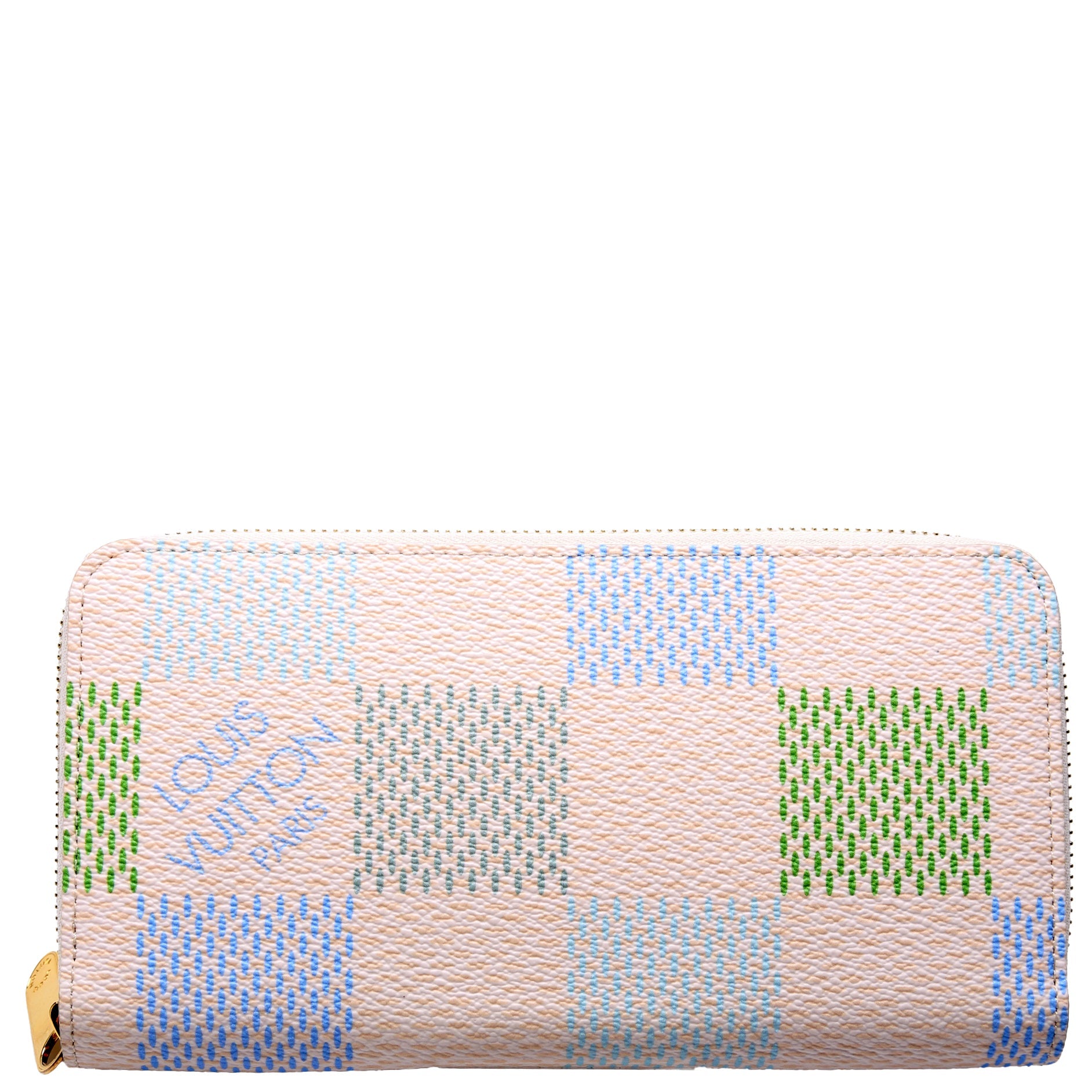 Zippy Wallet Giant Damier Pistachio