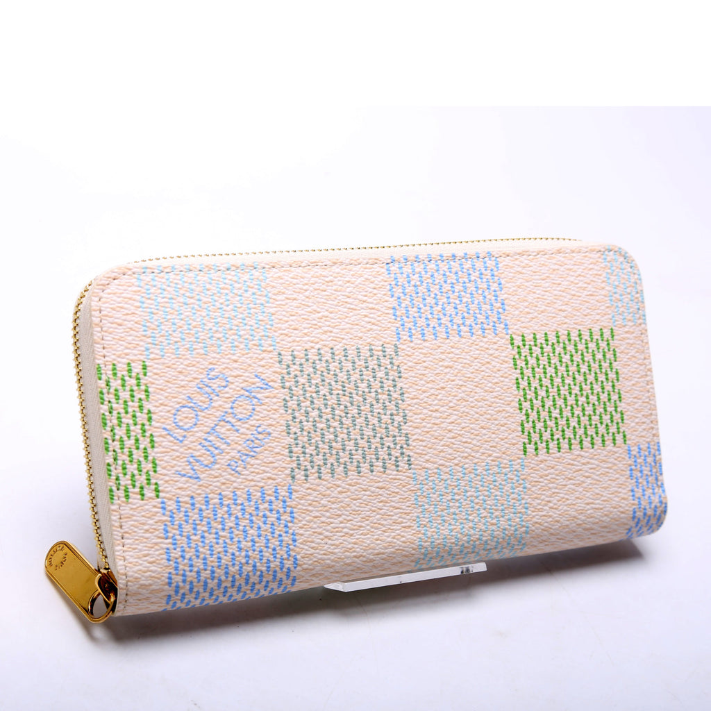 Zippy Wallet Giant Damier Pistachio