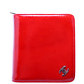 CC Compact Wallet Patent 12M Red