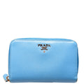 Saffiano Medium Zip Around Organizer Blue