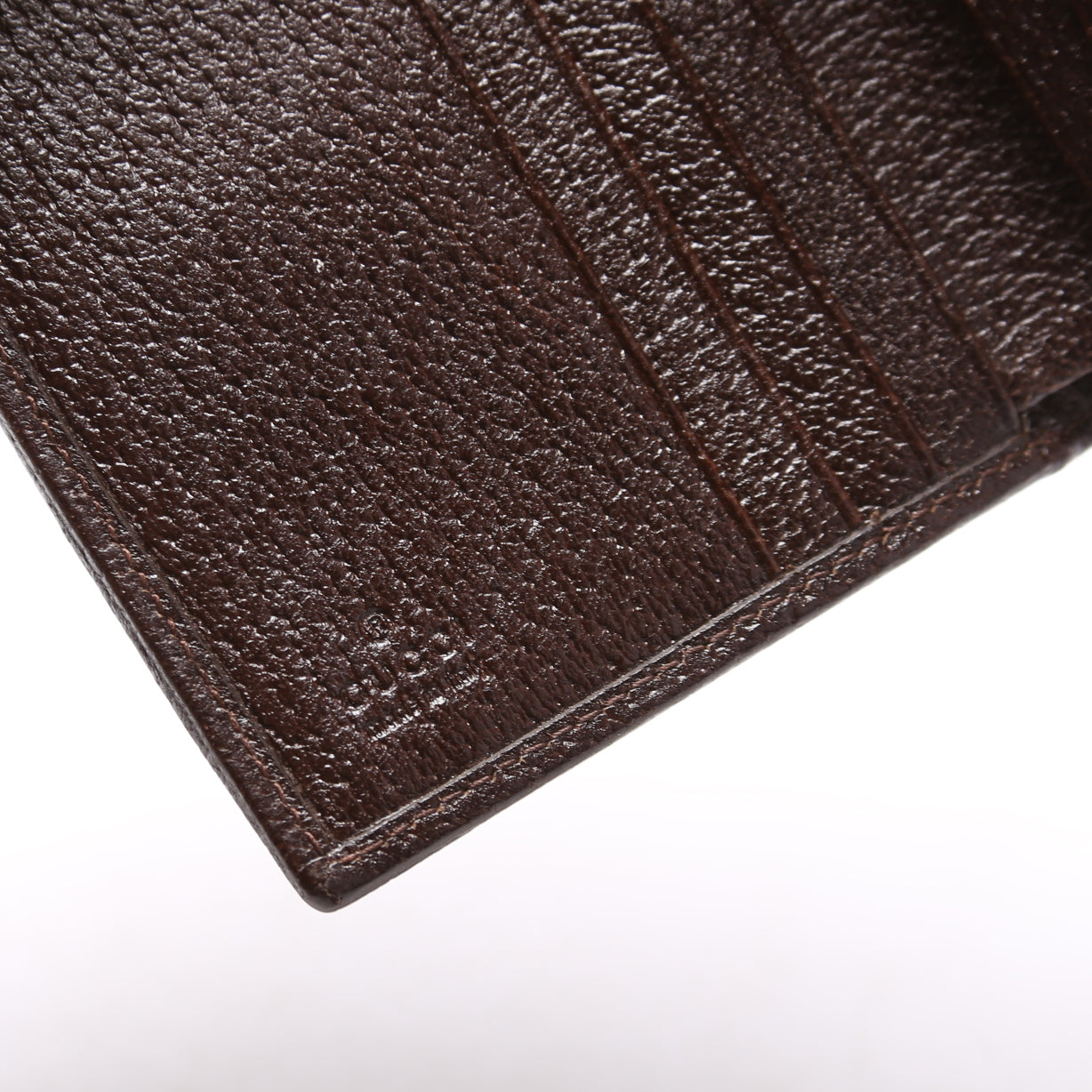 112716 GG Canvas Compact French Flap Wallet